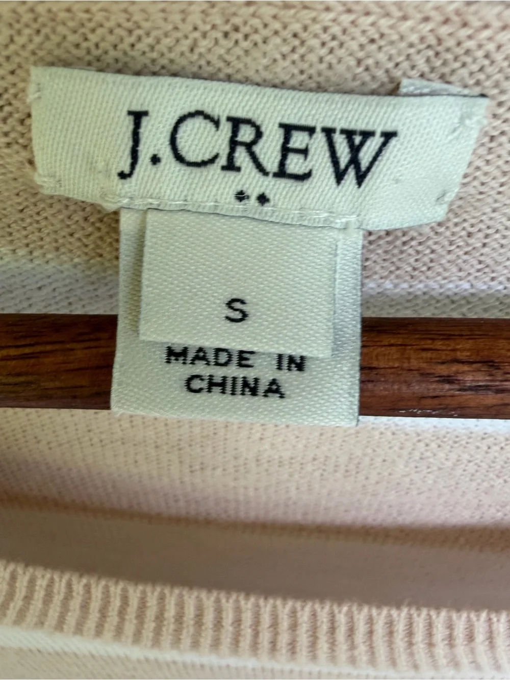 J. Crew Striped Dachshund Cotton Pullover Lightweight Sweater